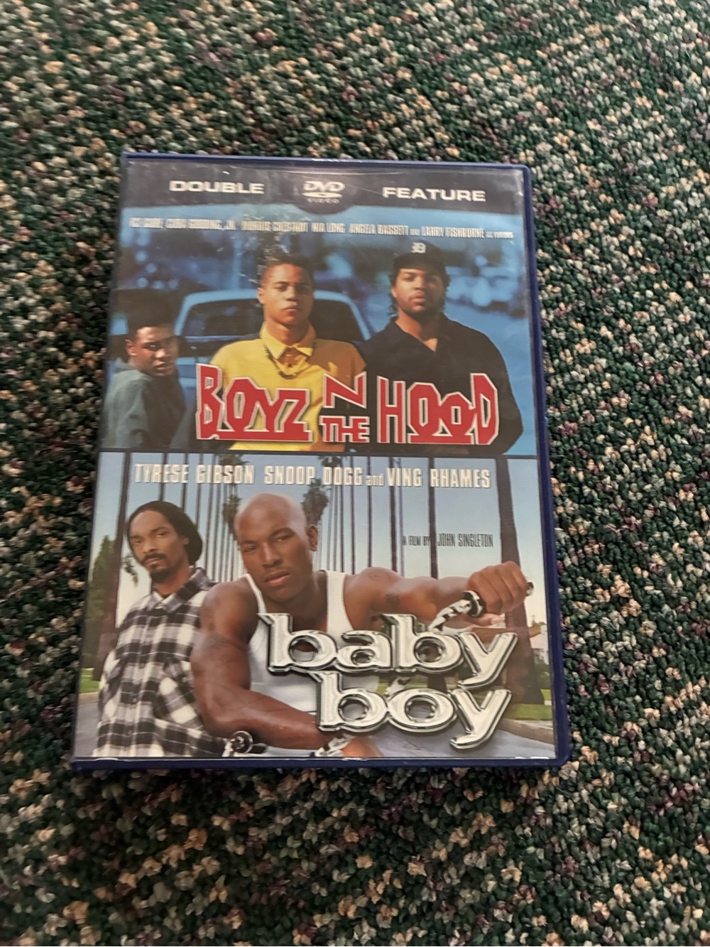 Double Feature DVD: Boyz n the Hood & Baby Boy - Blue Case